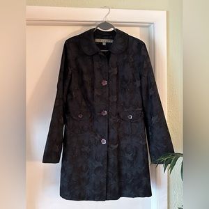 Vintage Kenneth Cole Reaction Floral Jacket Large 🌿 Statement • Rare • Elevated